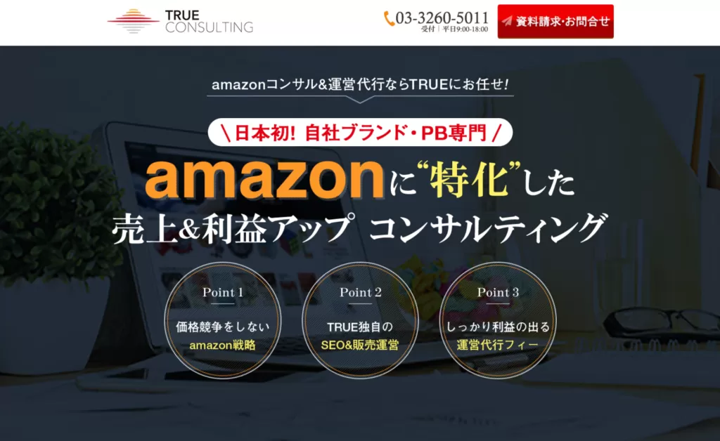 Amazon 運用代行 コンサルティング トゥルーコンサルティング株式会社